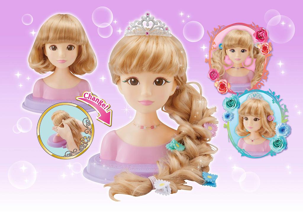 Парикмахер и визажист Flower Princess Long