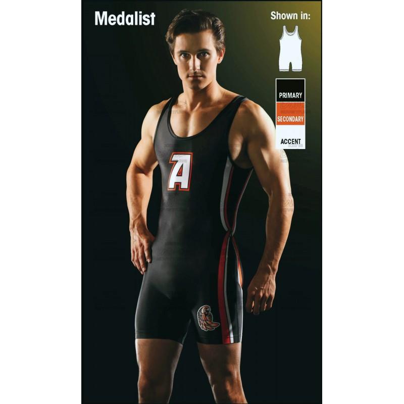 Mens Compression Wrestling Singlet Gym Workout Suit Quick-Dry Breathable Athletic Training Gear Summer Sports