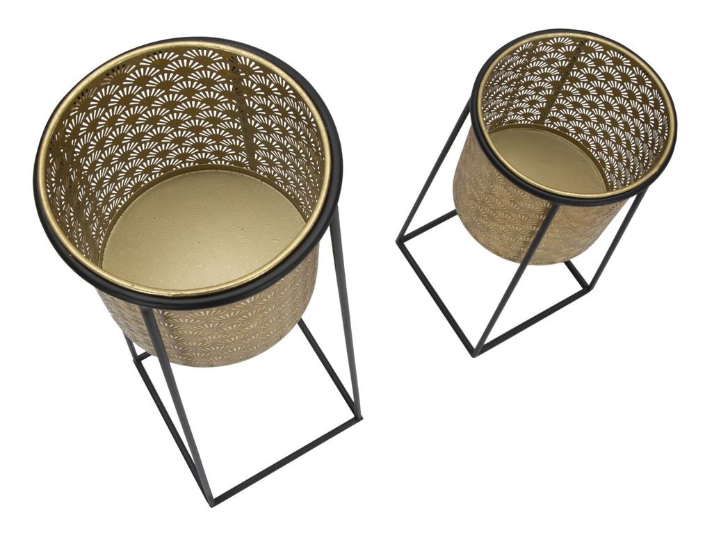 Подставка для цветов Пара чашек См Ø 26X70-23X45