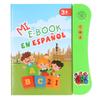 Electronic Sound Book Spanish Language Animal Fruit Numbers Learning Kids Educational Toy Green