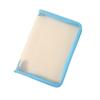 Solid Color Transparent Zipper Pouch Multifunctional File Pocket Document Organizer Pouch  Kids