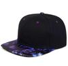 Sproutsy Men's Stylish Graphic Hip Hop Cosmo Cap, Unisex, Space Design, Purple and Black