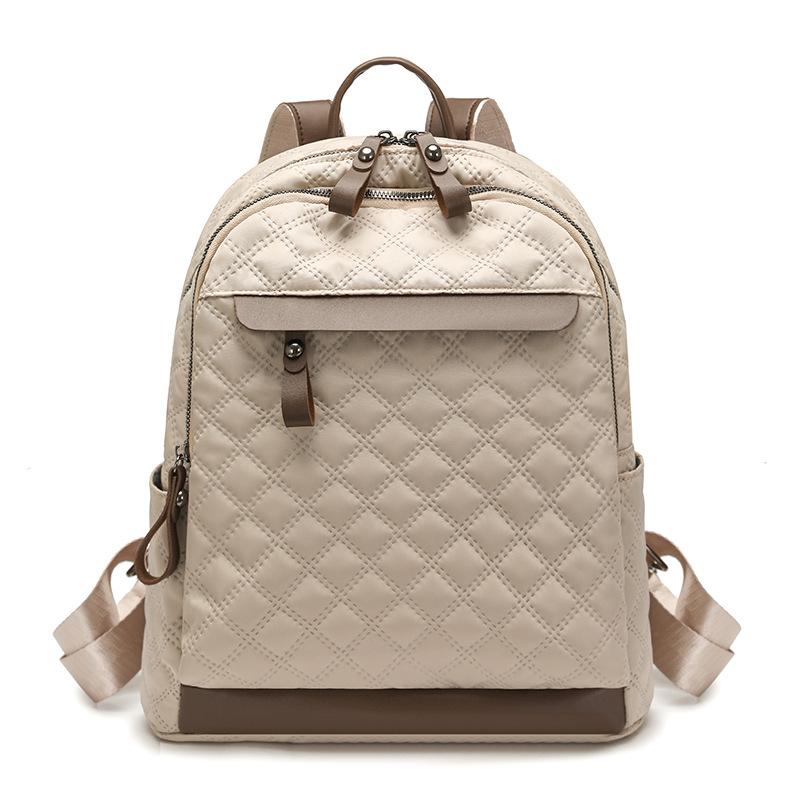 Рюкзак Студенческий Школьный Рюкзак Женский Легкий Ромбовидный Рюкзак