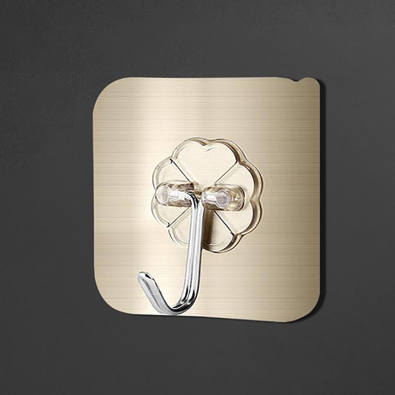 1Pcs Strong Adhesive Hook Seamless Photo Frame Hanger Hook Waterproof Kitchen Bathroom Accessories Multifunctional Storage Hook