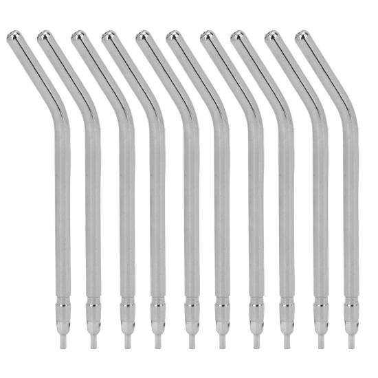 10pcs Dental Air Water Tip Stainless Steel Teeth Cleaning Air Water Spray Nozzles for Dental Chair