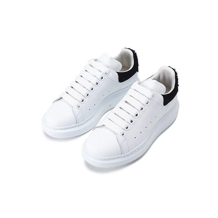 Alexander Mcqueen Обувь большого размера 'Off White Black' Женская 667238WIAF29061