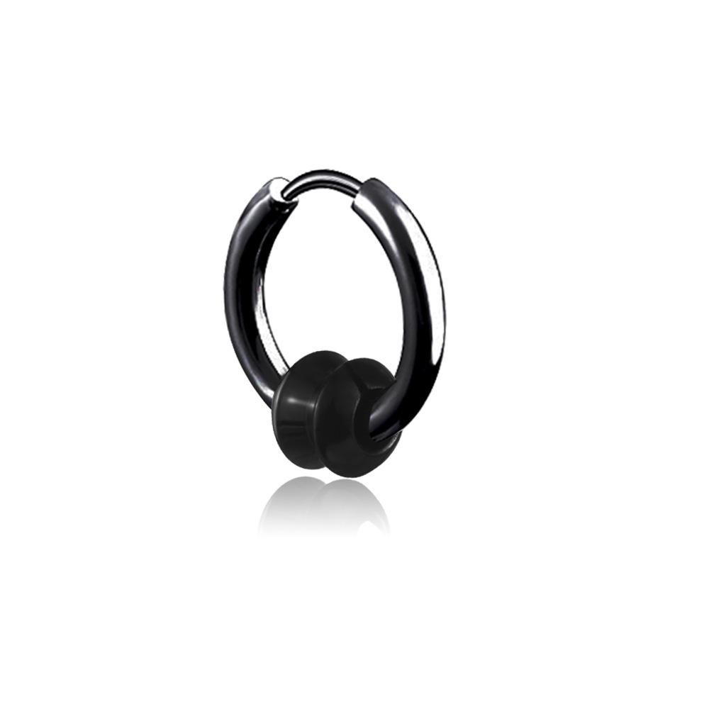 Модные модные мужские серьги-цепочки-кольца, популярные ювелирные аксессуары, новые подвески для женщин, серьги из нержавеющей стали, гот, хип-хоп, панк