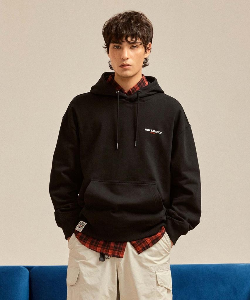 New Balance Korea Geon-Gon-Gam-Ri Exclusive Hoodie (UNI NB Geongongamri Exclusive Hoodie, Semi Over Fit).
