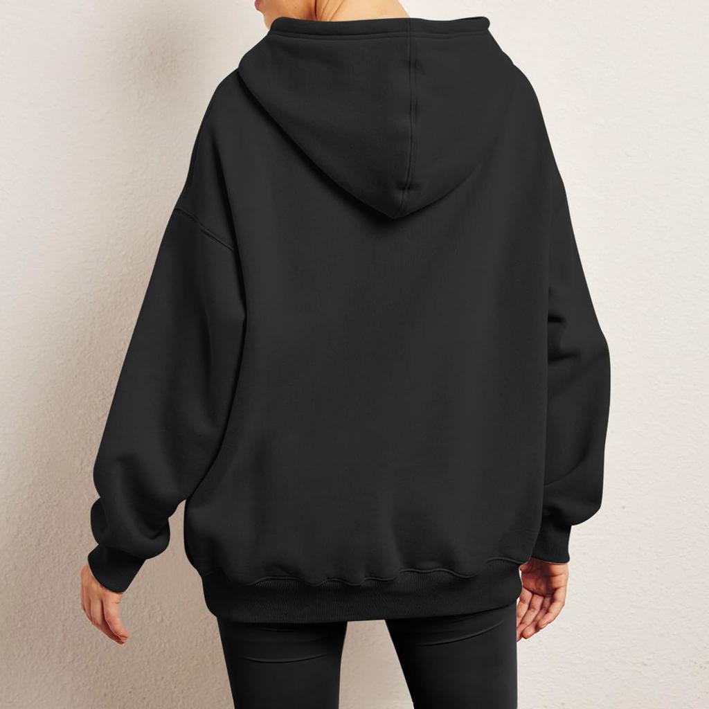 Womens Oversized Sweatshirts Fleece Hoodies Long Sleeve Shirts Pullover Fall Clothes With Pocket