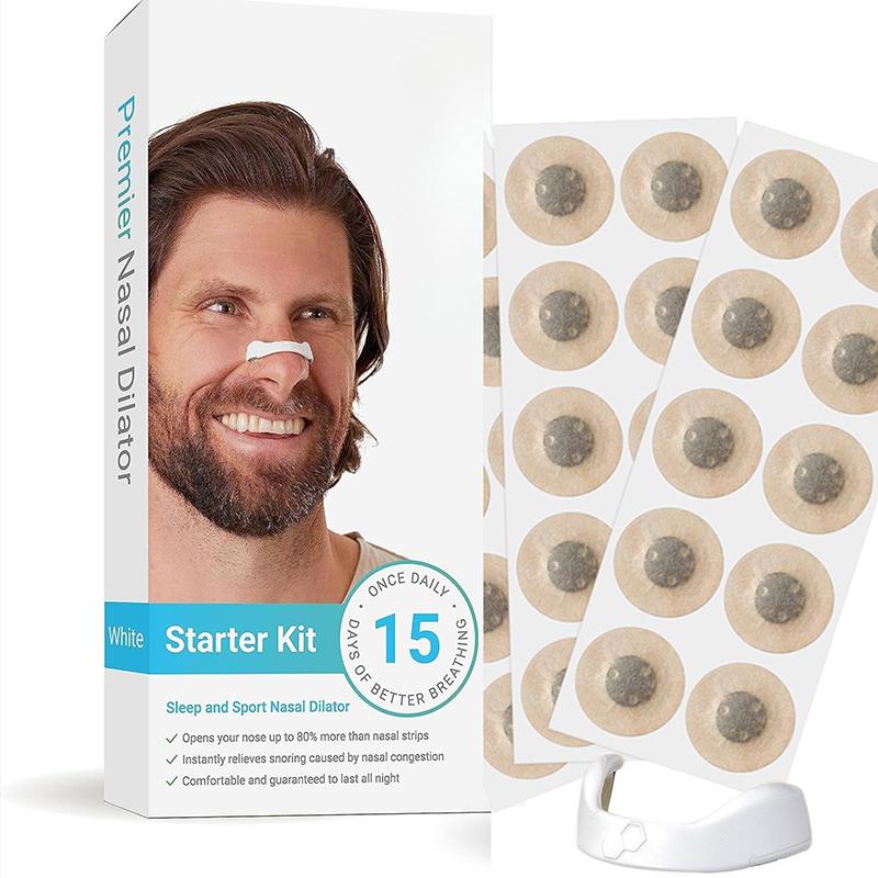 Носовые дыхательные дилататоры Магнитный стартовый набор Остановите храп Назальные полоски Увеличьте поступление воздуха Улучшите качество сна Уменьшите храп