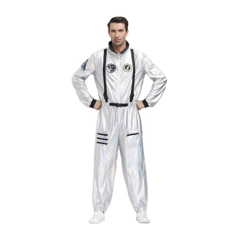 Adult Space Suit Halloween Wandering Earth Astronaut Space Suit Couple Style Party Performance Suit