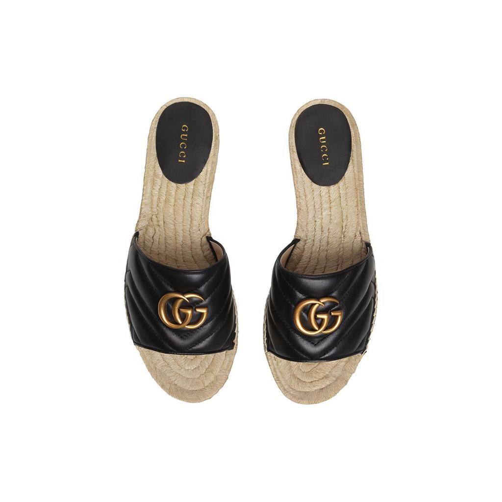 GUCCI Stylish Sandal Women's Black 573028 BKO00 1000