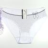 Plus Size Underwear for Women Cotton Mid-Rise Panties Cute Bow Dots Lady Briefs Lingerie 6 Pcs/set