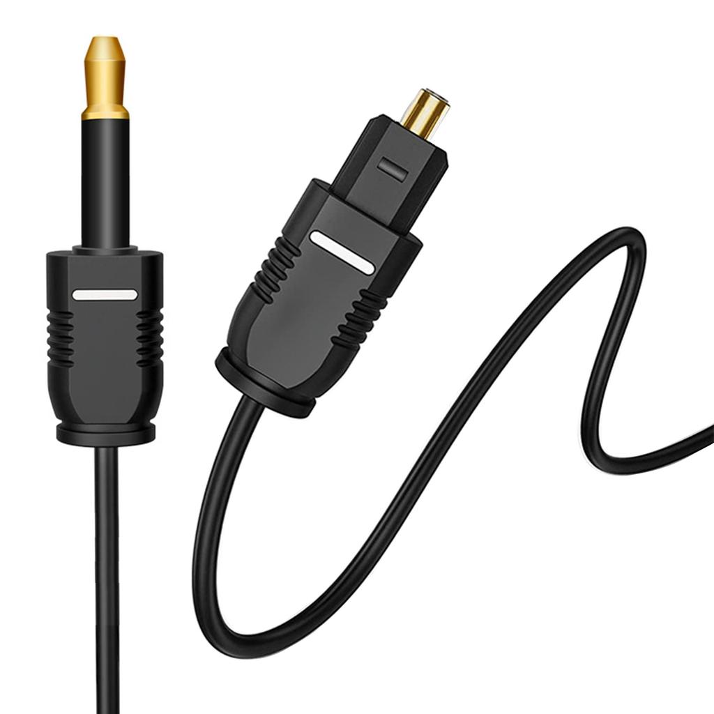 192 кГц ЦАП Оптический в 3,5 мм конвертер Однонаправленный оптический аудиокабель Адаптер Простой для PS4 HDTV DVD Set top Boxes