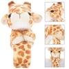 Jungle Animal Cartoon Slap Bracelet Clap Circle Stuffed Animal Wristband Gift Toy   Children Gifts