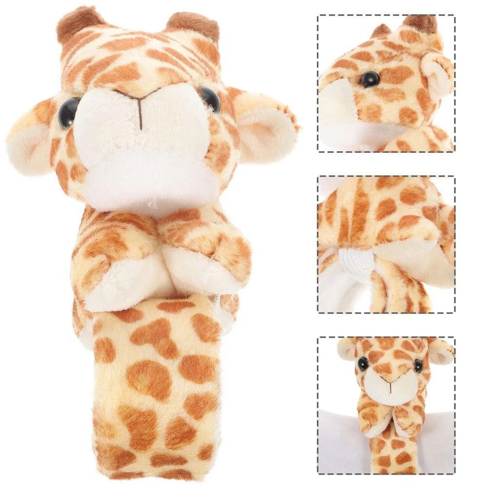 Jungle Animal Cartoon Slap Bracelet Clap Circle Stuffed Animal Wristband Gift Toy Children Gifts