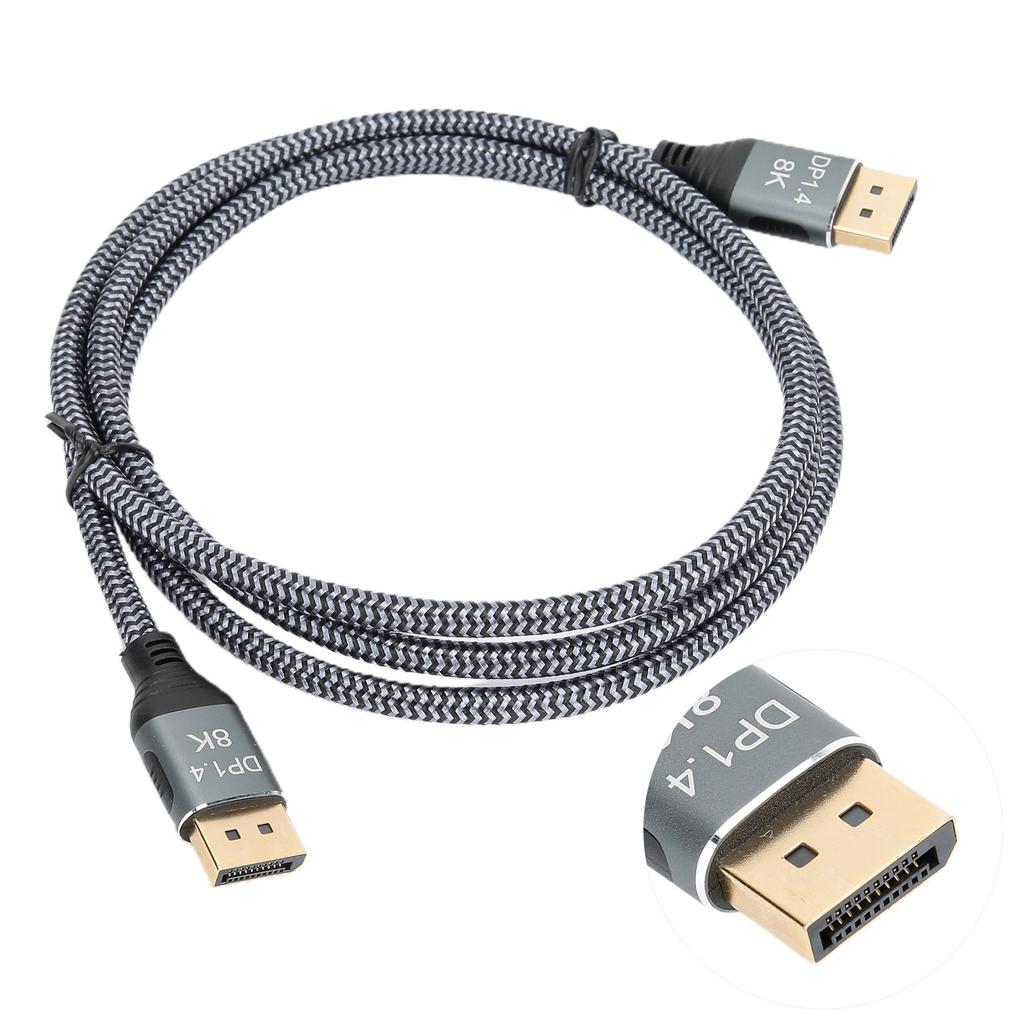 Кабель для HD-дисплея DP 1.4 8K при 60 Гц Адаптер для компьютера, ноутбука, телевизора Провод Разрешение 7680x4320 A02042 Метра