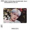 ATEEZ 11-й мини-альбом Golden Hour Часть 2 POCAALBUM Фотокарточка TO VER