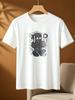 Funny Cartoon Ninja Print Casual Cotton Tshirt