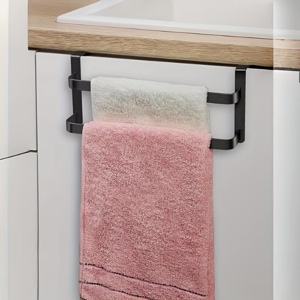 Rust-resistant Kitchen Towel Holder Hanging Towel Rod Household Towel Hanger Home
