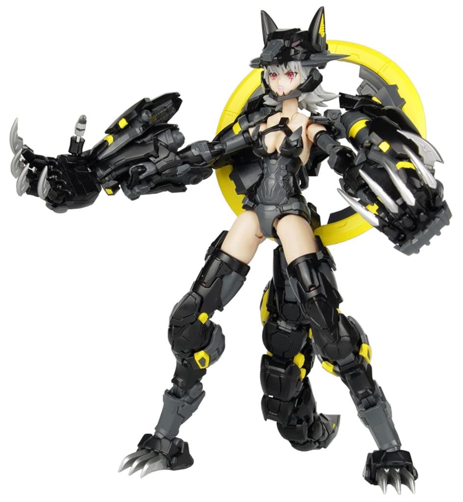 Armored Girl Werewolf Benandanti Universal Color Version Scale Total Height 170mm Plastic Model PLATZ/MONO E-model 1/12 Approx. Pre-Colored MEM-2