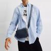 Coach Charter 19 Zipper Closure Detachable Shoulder Strap Crocodile Pattern Embossed Leather Messenger Bag Men Bags Deep-Navy CW431-DNA