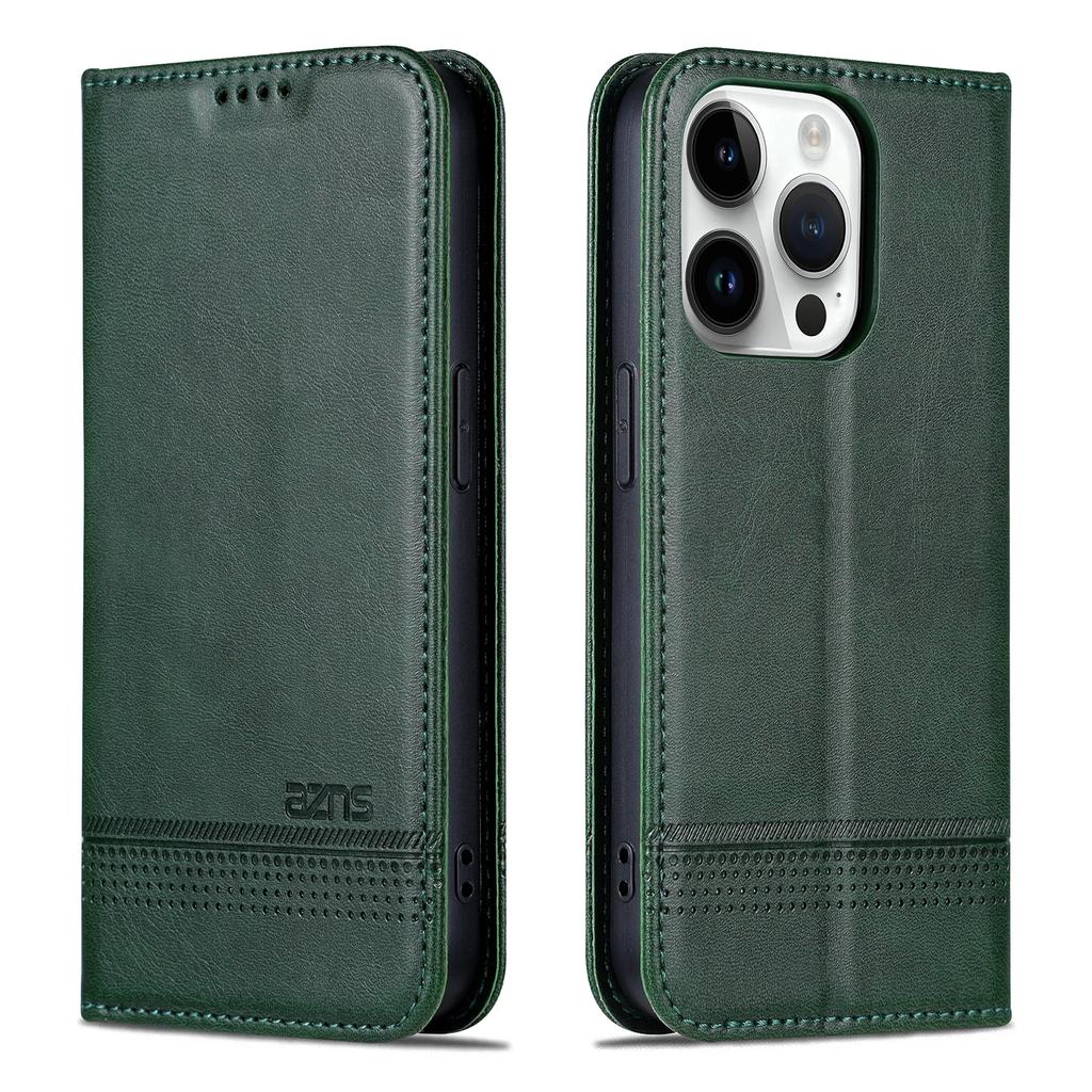 Кожаный чехол-книжка для iphone 17 Promax 17 Air 16 Plus 15 Pro max 14 13 12 С подставкой Держатели для карт и наличных Кошелек Чехол для телефона