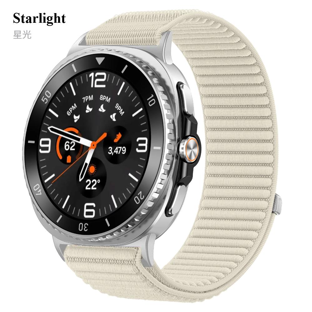 Nylon Loop Strap For Samsung Galaxy Watch 8 40mm 44mm Braided Comfortable Breathable Band for Galaxy Watch 8 Classic Accessories