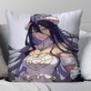 Аниме OVERLORD Альбедо Наволочка Квадратная Подушка Спальня Диван Досуг Комфортная Подушка Автомобиль Гостиная Украшение Дома 40X40