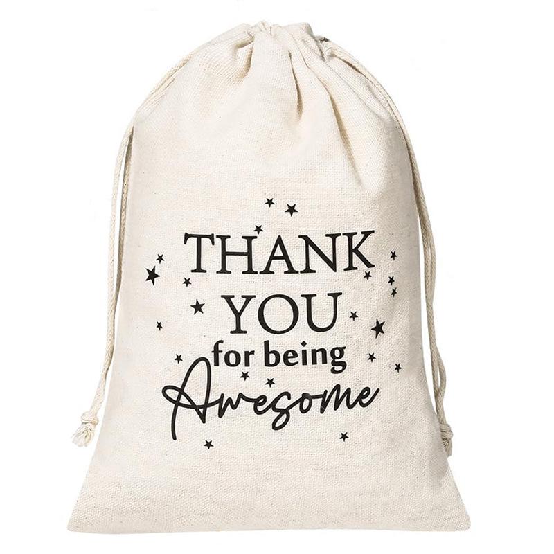 10 шт. Мешочки для украшений на шнурке, Мешочки для конфет, Свадебные, на день рождения, для детского праздника, пакеты для благодарности, пакеты для подарков на бизнес-вечеринку