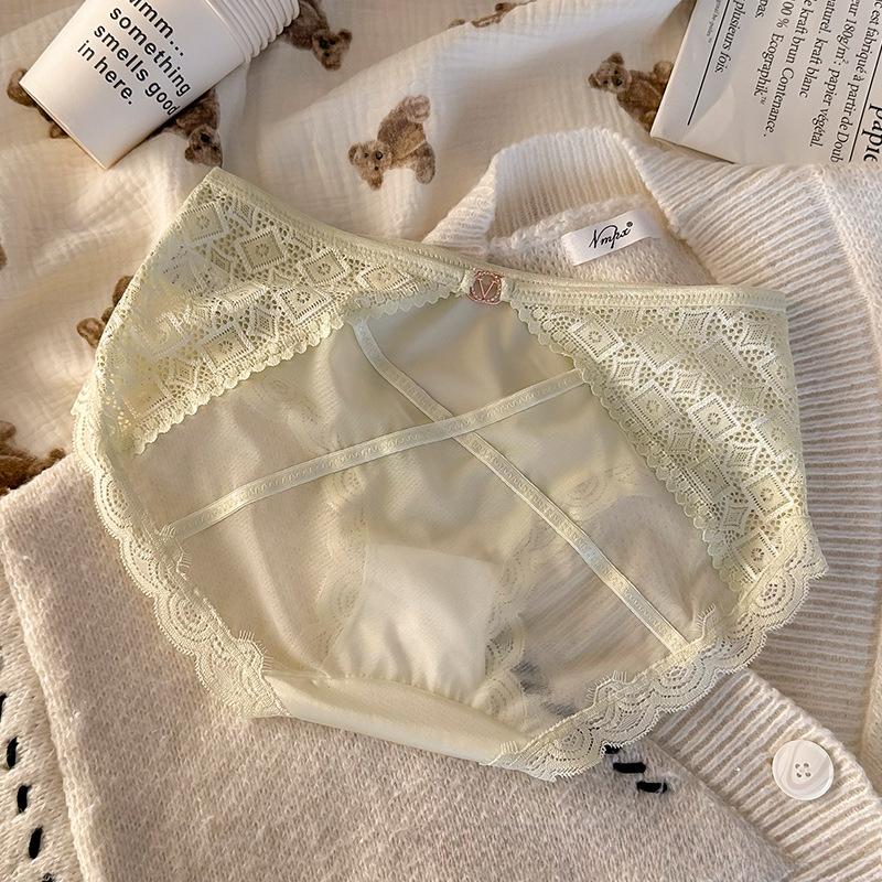 Women's New Mesh Comfortable Pure Wind Lace Sexy Panties