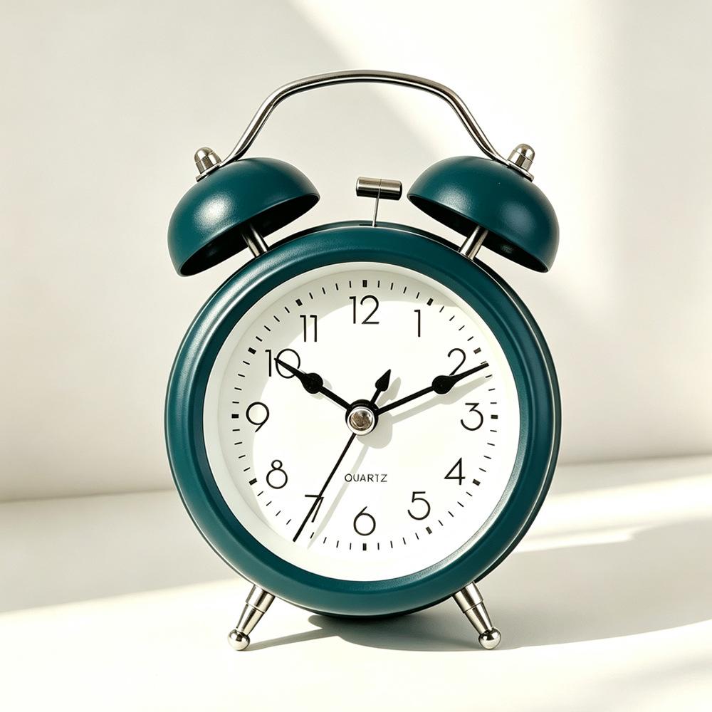 Student-specific loud desktop clock minimalist digital dormitory get up artifact silent learning alarm clock