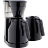 Фильтровальная кофеварка Easy Therm II MELITTA — 1050 Вт — 2-й кувшин — черный