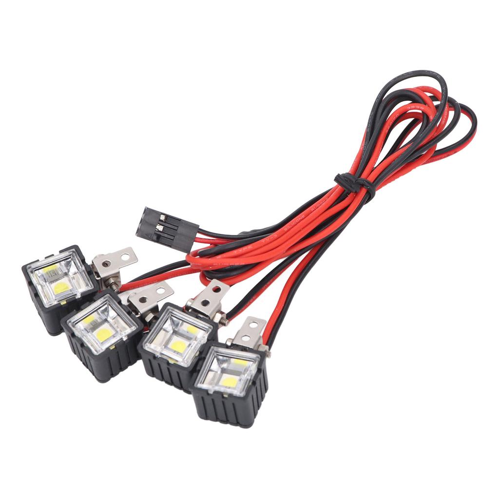RC Car Front Spotlight for Axial for SCX10 90046 for Redcat White Lighting High Brightness LED Headlight for 1:10 RC
