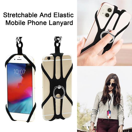 Phone Lanyard Flexible Resistant Wear Universal Quick-Release Simple Installation Phone Fit Cell Rope Lanyard