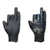 SHIMANO Титановые перчатки Alpha с 3-пальцевым вырезом GL-054Y Мультикамуфляж Черный L