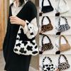 Ladies Fashion Furry Shoulder Bag Portable Underarm Bag Wild Messenger Bag