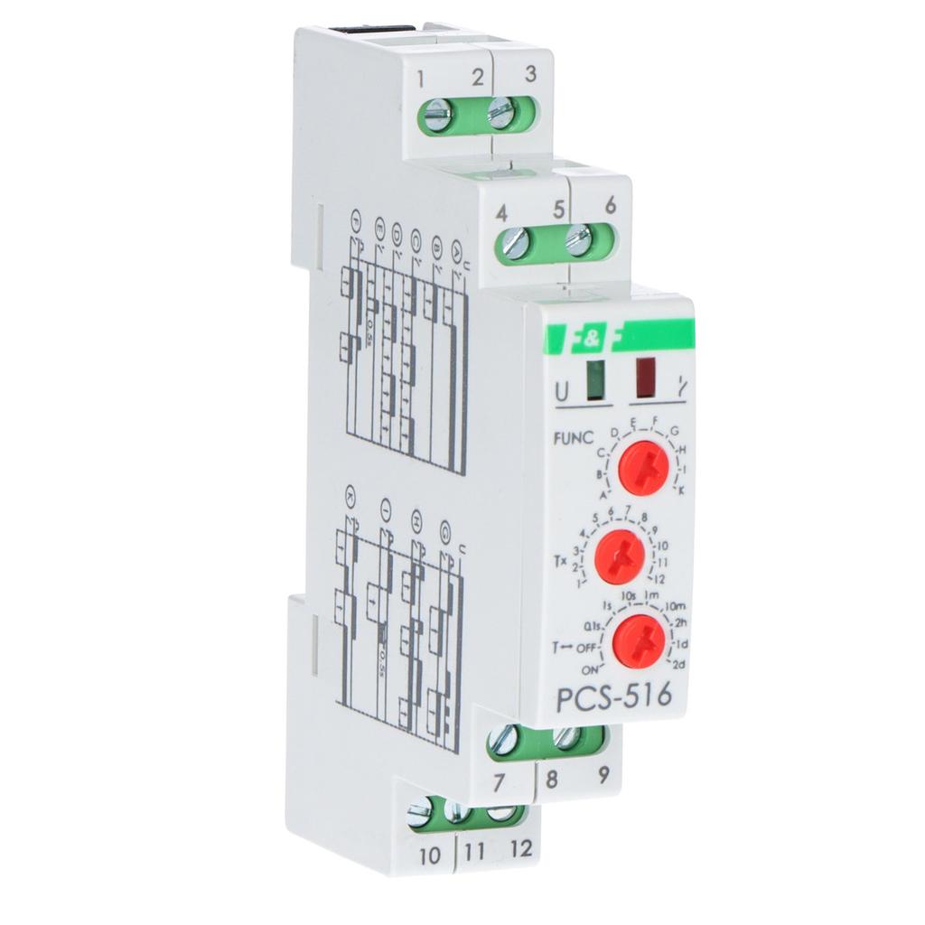 PCS-516 DUO десятифункциональное реле времени, с входами: СТАРТ и ПЕРЕ