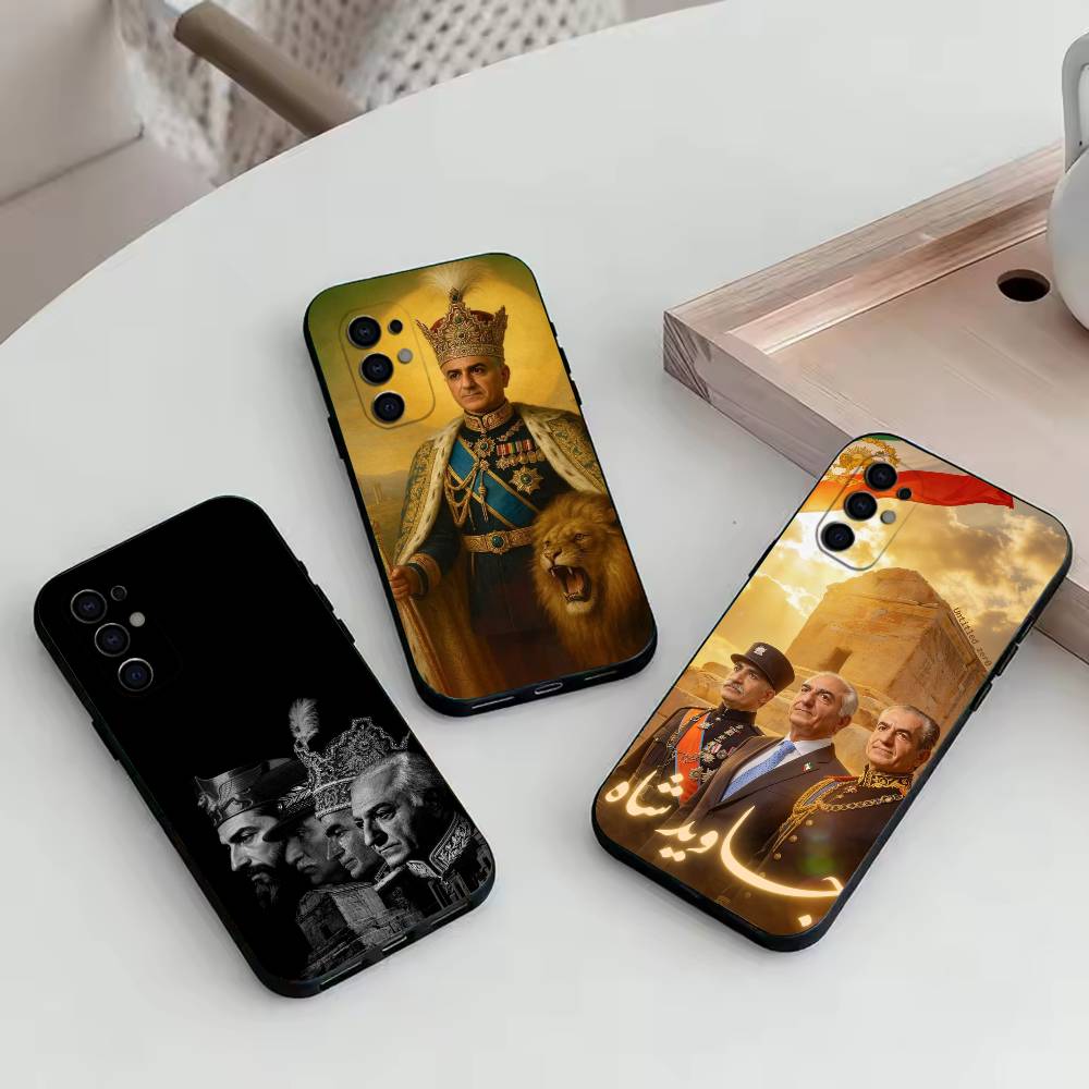 D-Mohammad Reza Pahlavi Phone Case For Samsung S25,S24,S21,S22,S23,S30,Ultra,S20,Plus,Fe,Lite,Note,10,Black Cover