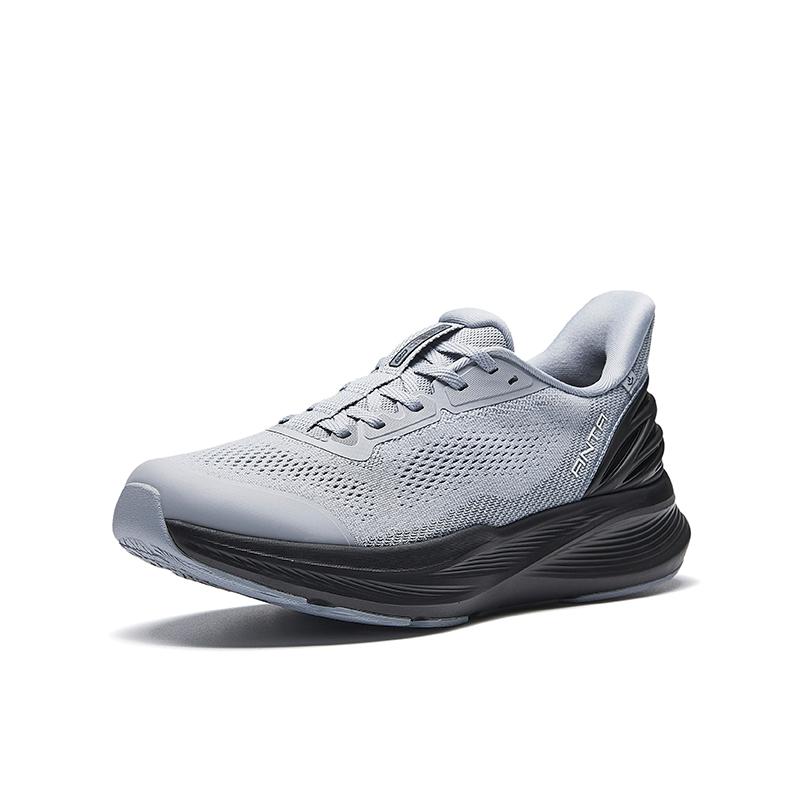 Anta Shining Pro 14 Classic Удобные Универсальные Износостойкие Дышащие Нескользящие Тренировочные кроссовки Мужские кроссовки Туманно-Серый Базовый-Черный 112617718-9