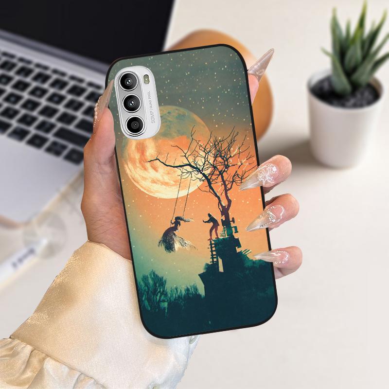Мультяшные чехлы с животными для Motorola G52 4G, бампер на Moto G82 G71s 5G, мягкий силиконовый чехол для телефона Motorola G 82, Coque Fundas