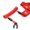 Marine Outboard Engine Boat Motor Kill Stop Switch Key Rope Safety Lanyard