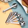 6/7pcs Stainless Steel Measuring Spoons Multi Purpose Spoons/Cup Measuring Cup Measuring Spoon Tools Baking Accessories