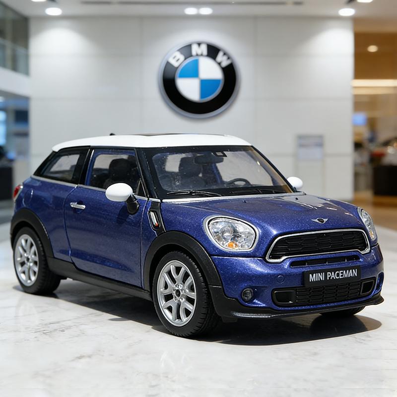 WELLY 1:24 BMW MINI Cooper S Paceman Alloy Car Diecasts & Toy Vehicles Car Model Miniature Scale Model Car Toy For Children