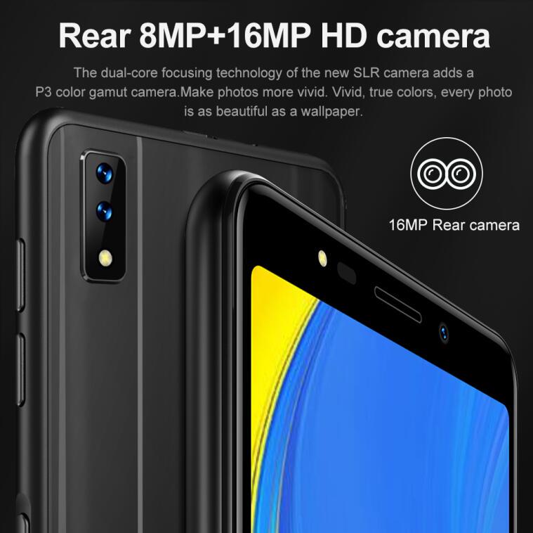 Смартфон A8s, экран 5,5 дюймов, 2 ГБ ОЗУ + 16 ГБ ПЗУ, система Андроид 8.1