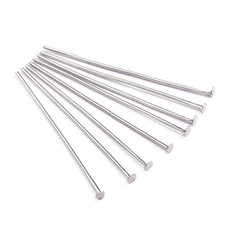 Jewelry Supplies For Jewelry Making Findings Handmade Flat Head Pins 16-50mm Popular DIY Jewelry Accessories Headpin Unique
