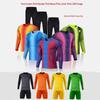 Adult & Youth Impact-Resistant Padded Goalkeeper Jersey Set - Long Sleeve, Quick-Dry, Competition-Ready
