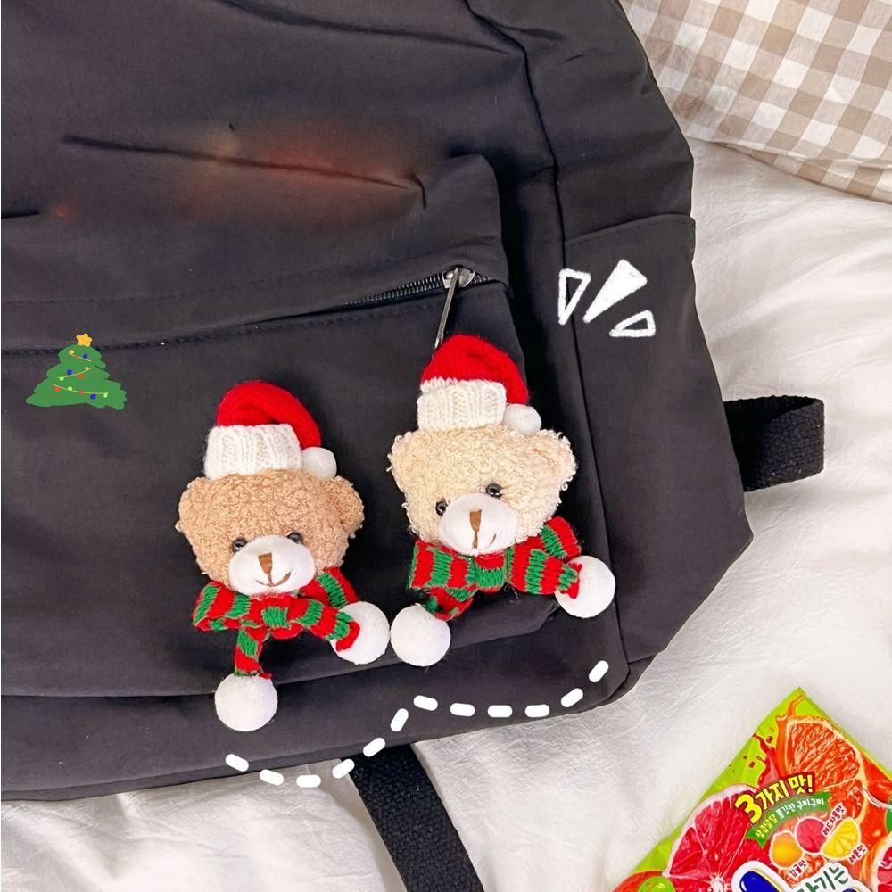 Ins Style Plush Zinc Zinc Alloy Toy Doll Women Brooch Fashion Jewelry Christmas Brooch Clothing Accessory