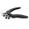 Adjustable Acrylic Nail Clippers with Sizer Professional Salon Stainless Steel Nail Tips Cutter Trimmer Black