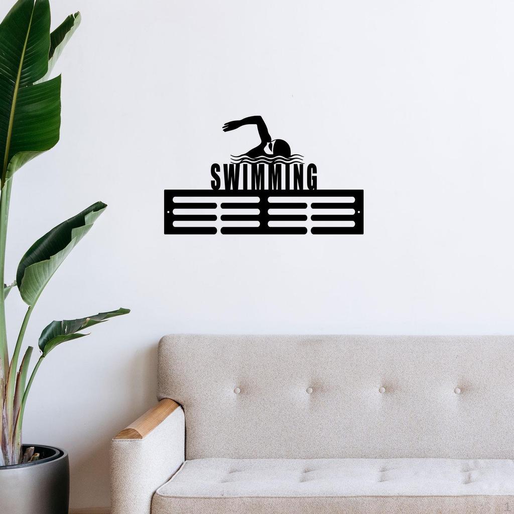 Вешалка для медалей Плавание Спортивная лента Медаль Бег Футбол Гимнастика Наградная лента